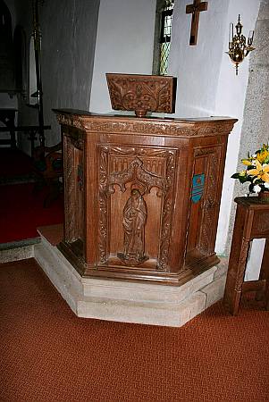 St Anthony in Meneage - The Pulpit
